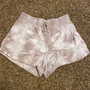 Tie dye shorts